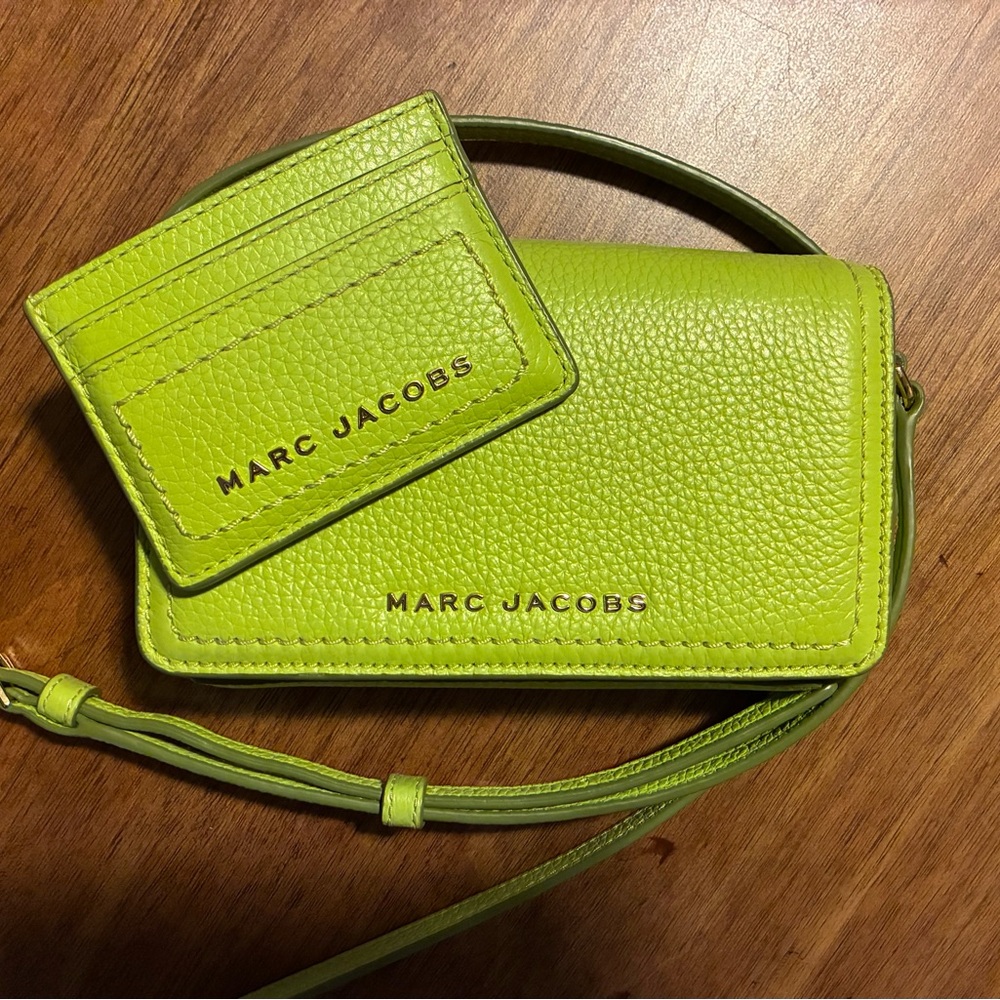 Marc Jacobs crossbody and card case set